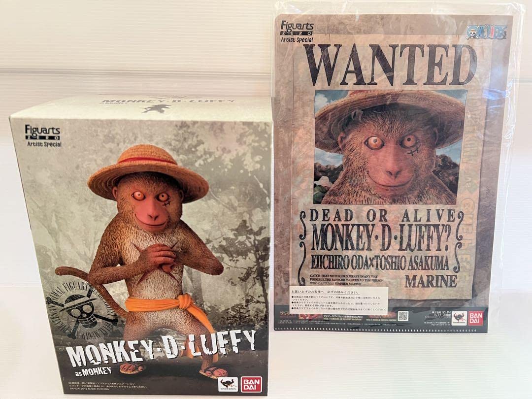 ワンピース zero 朝隈動物化モデルas MONKEY ルフィ