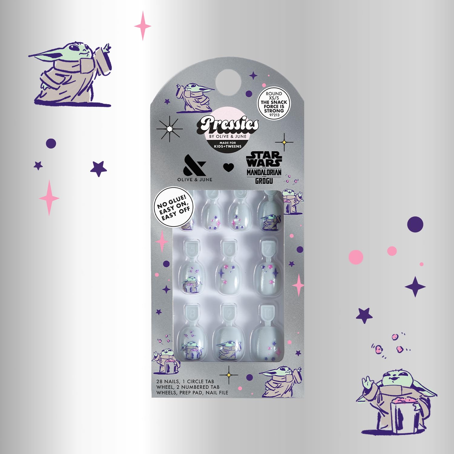 O&J Pressies Star Wars - The Snack Force is Strong XS/S Round