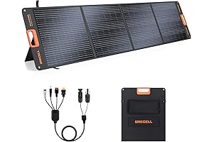 GRECELL 200 Watt Folding Solar Panel: Power Your Adventures with Renewable Energy