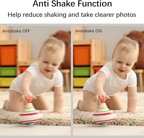 Miniatura 2 de Videocámara digital, portátil 1080P de alta definición, cámara de video digital DV, zoom 16X, rotación de 270°, batería incorporada con tarjeta SD