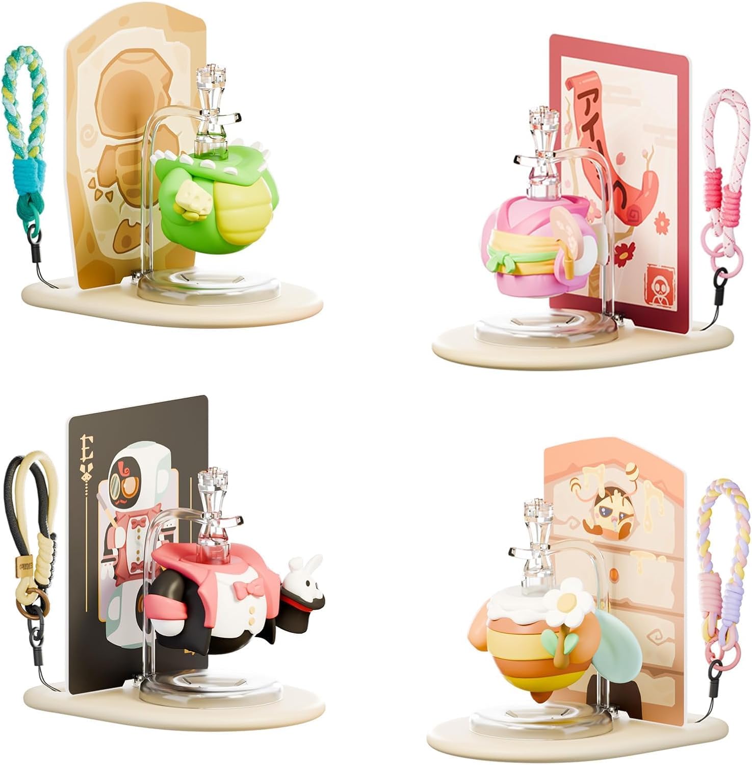 ENERGIZE LAB Eiliko Swappable Themed Bodies SpinKit II - Comes with 4 Themed Bodies to Match Your Mood or Style. Swap The Shell, Unlock Whole New animations.