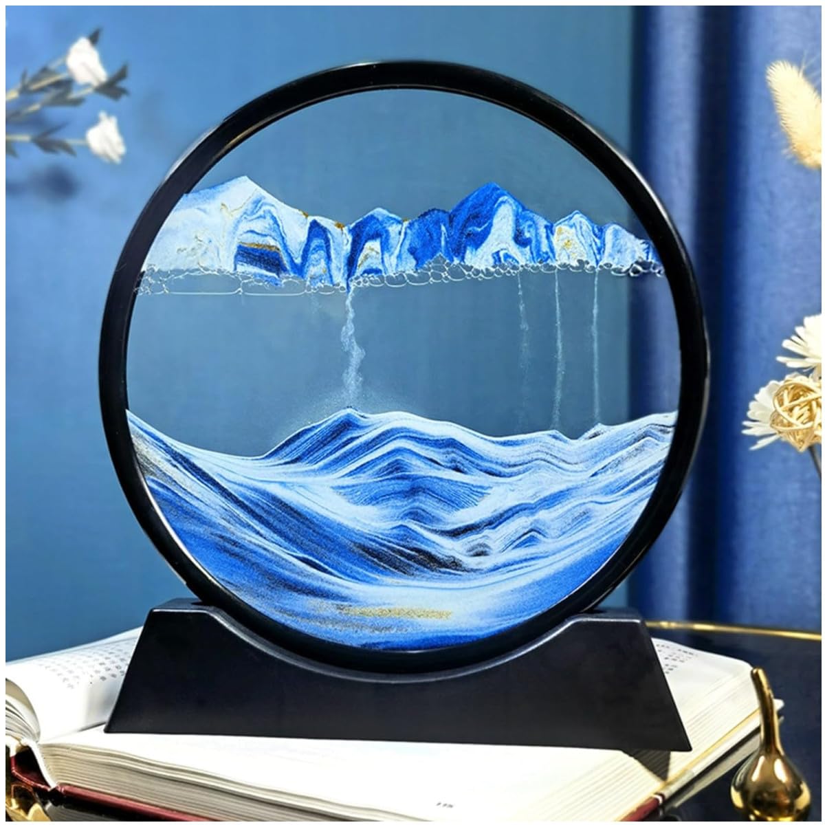 Peinture De Sable 3D Rotative - Art De Sable Sous-Marin