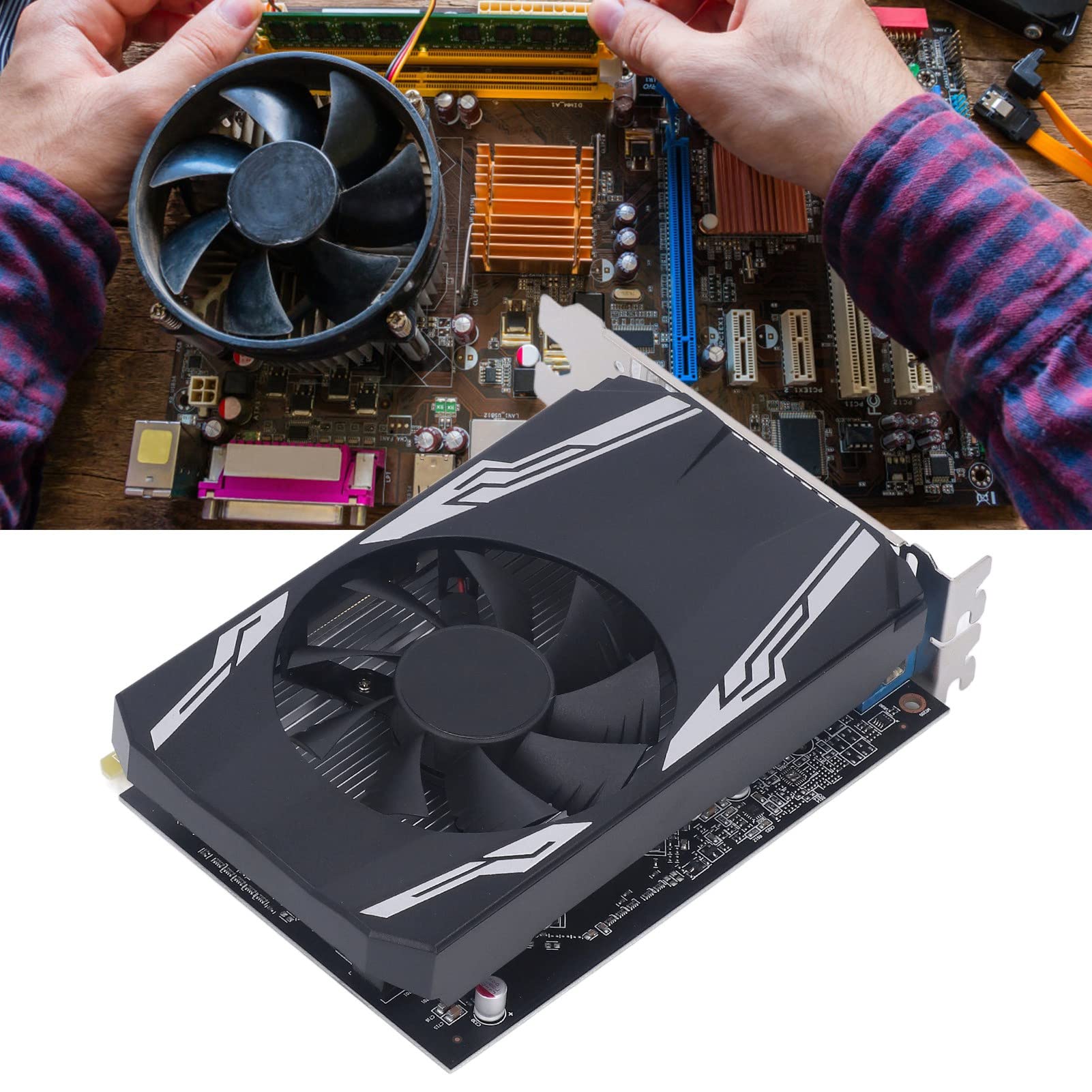 Amazon | R7240 4GB DDR3 グラフィックス カード、冷却ファン 730MHz