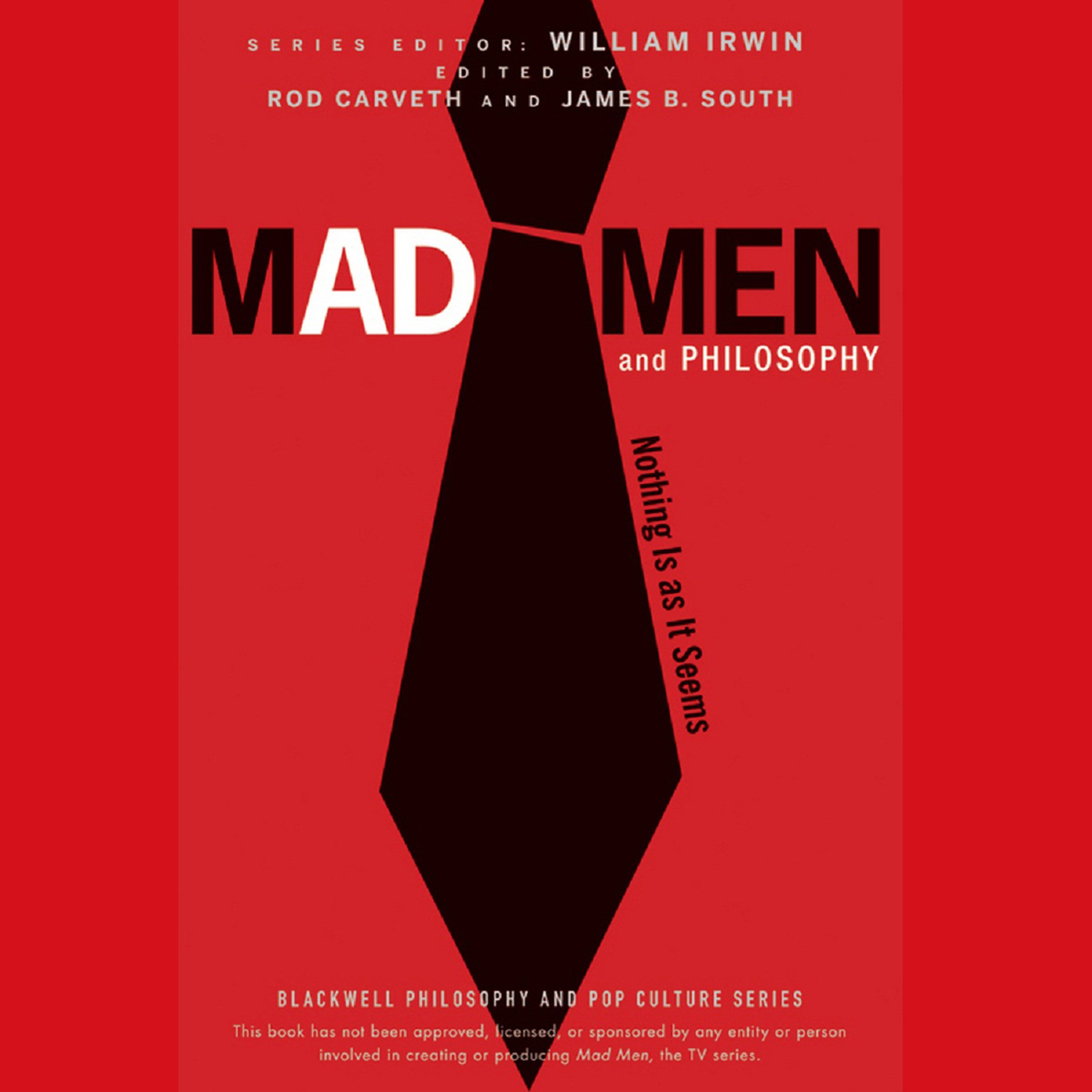 Cover art for Mad Men and Philosophy