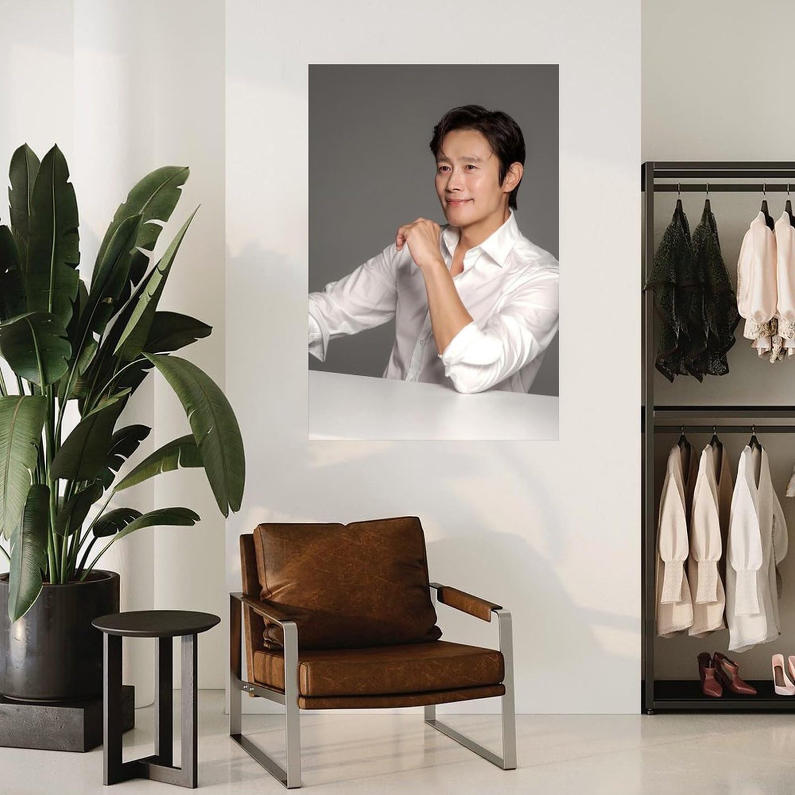 LEON HANSON（レオン　ハンソン）、風景、希少な額装用大判画集画 Amazon.com: Lee Byung Hun Korean Actor Portrait Poster 4