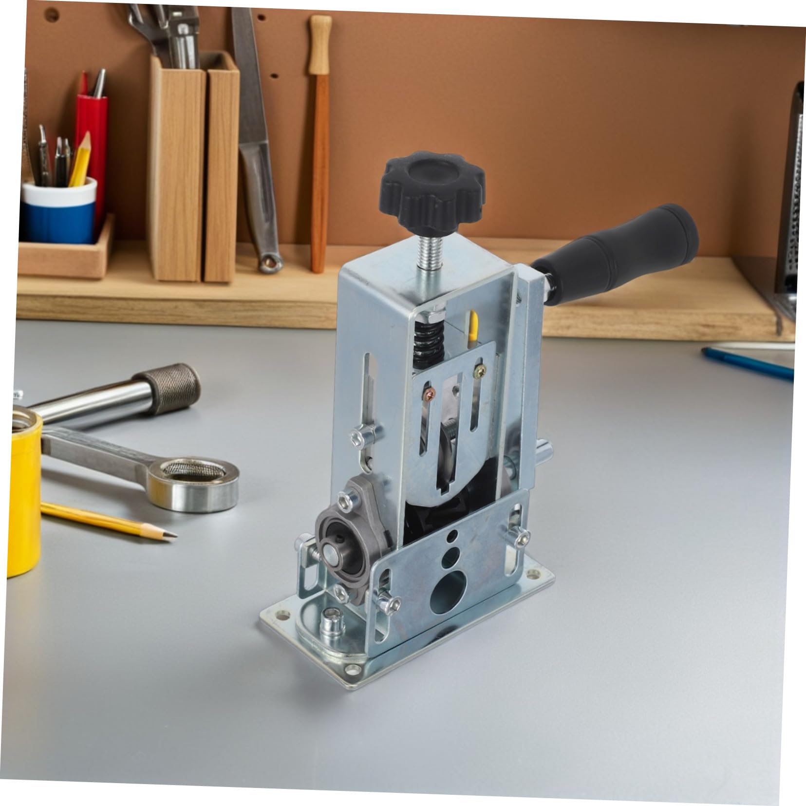 POPETPOP Máquina Manual Pelacables con Manivela Pelador de Cables Portátil para Electricistas Herramienta Multifunción para Pelar Cables de Ligera y Compacta para Reciclaje y Uso