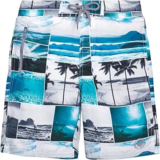 Boys' Board Shorts - UPF 50+ Quick Dry Bathing Suit Swim...