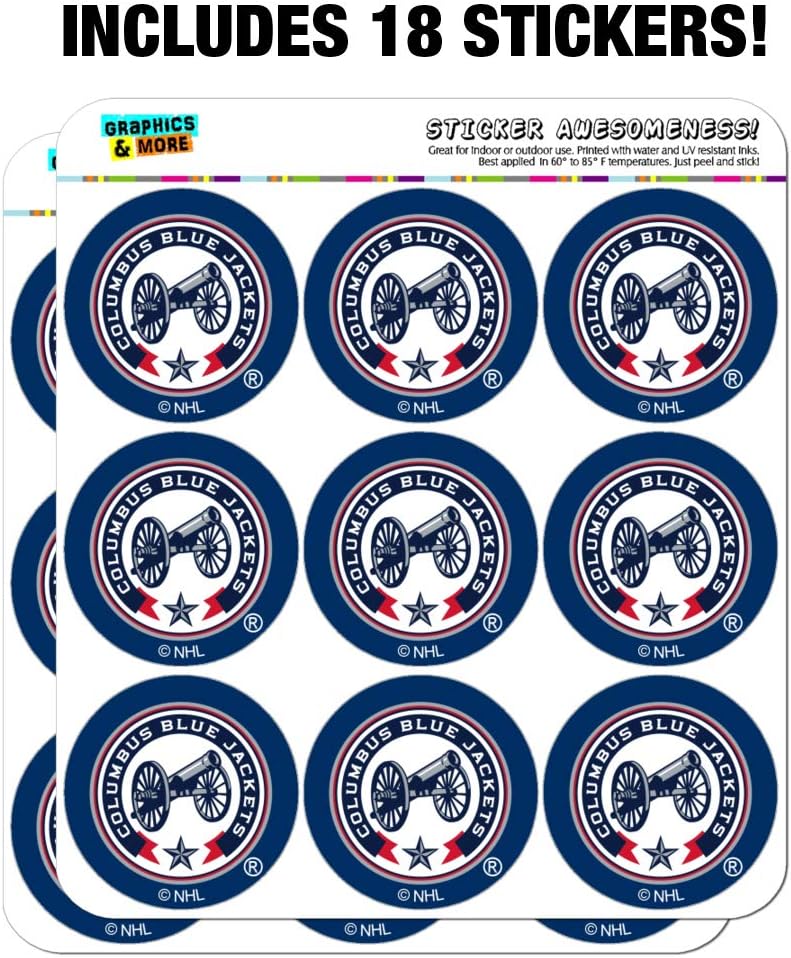 NHL Columbus Blue Jackets Logo Planner Calendar Scrapbooking Crafting Stickers - Image 3