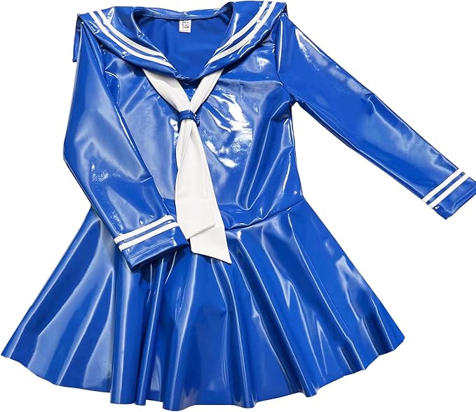 Amazon.co.jp: [BEFASY] 長袖 セーラー服 セーラー衣装 超光沢 鏡面