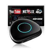 ATOTODIRECT AI Box CarPlay Adattatore Android Auto Wireless, Smart Auto Video Box