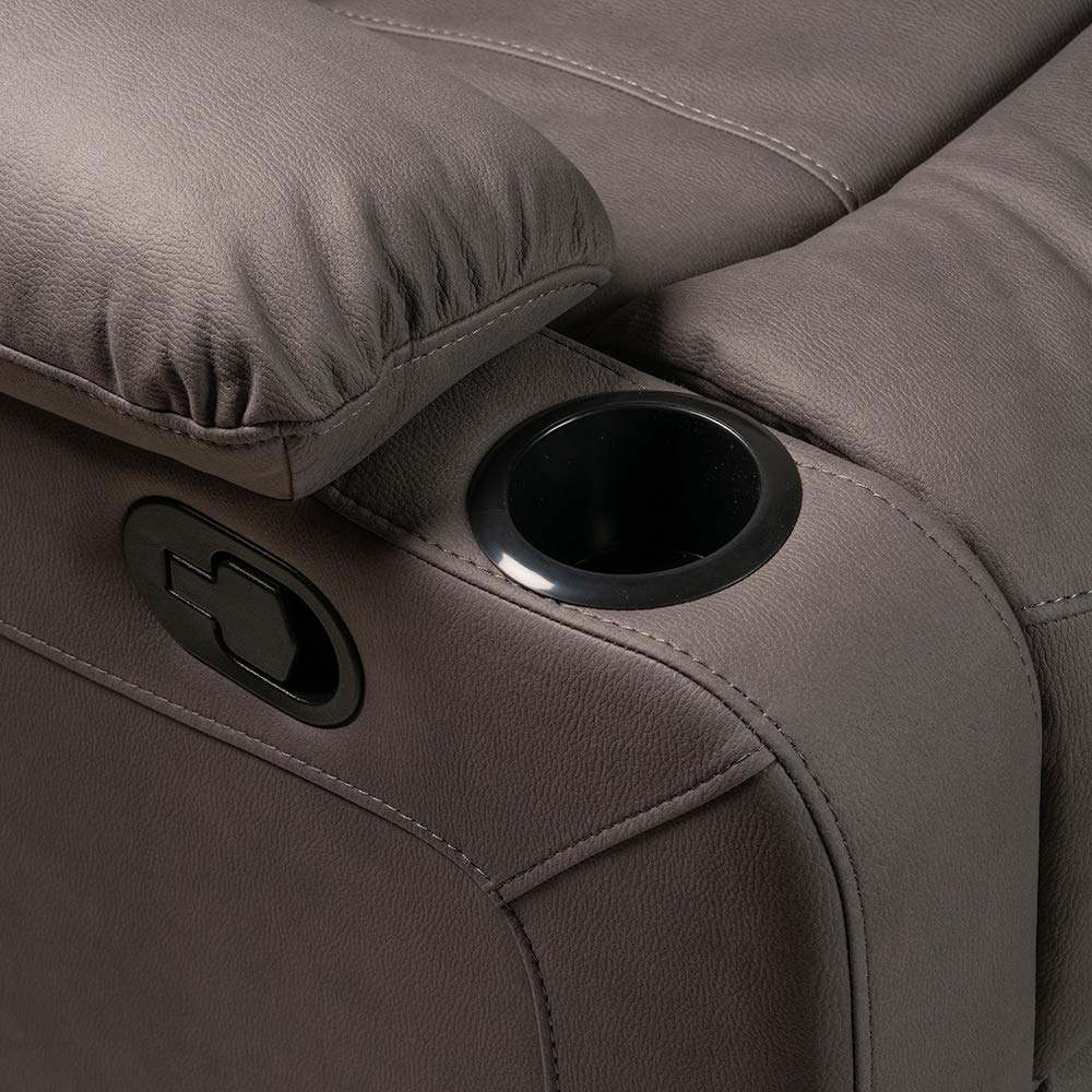 Camper Comfort 67" Wall Hugger Reclining RV RV Theater Seats (Slate