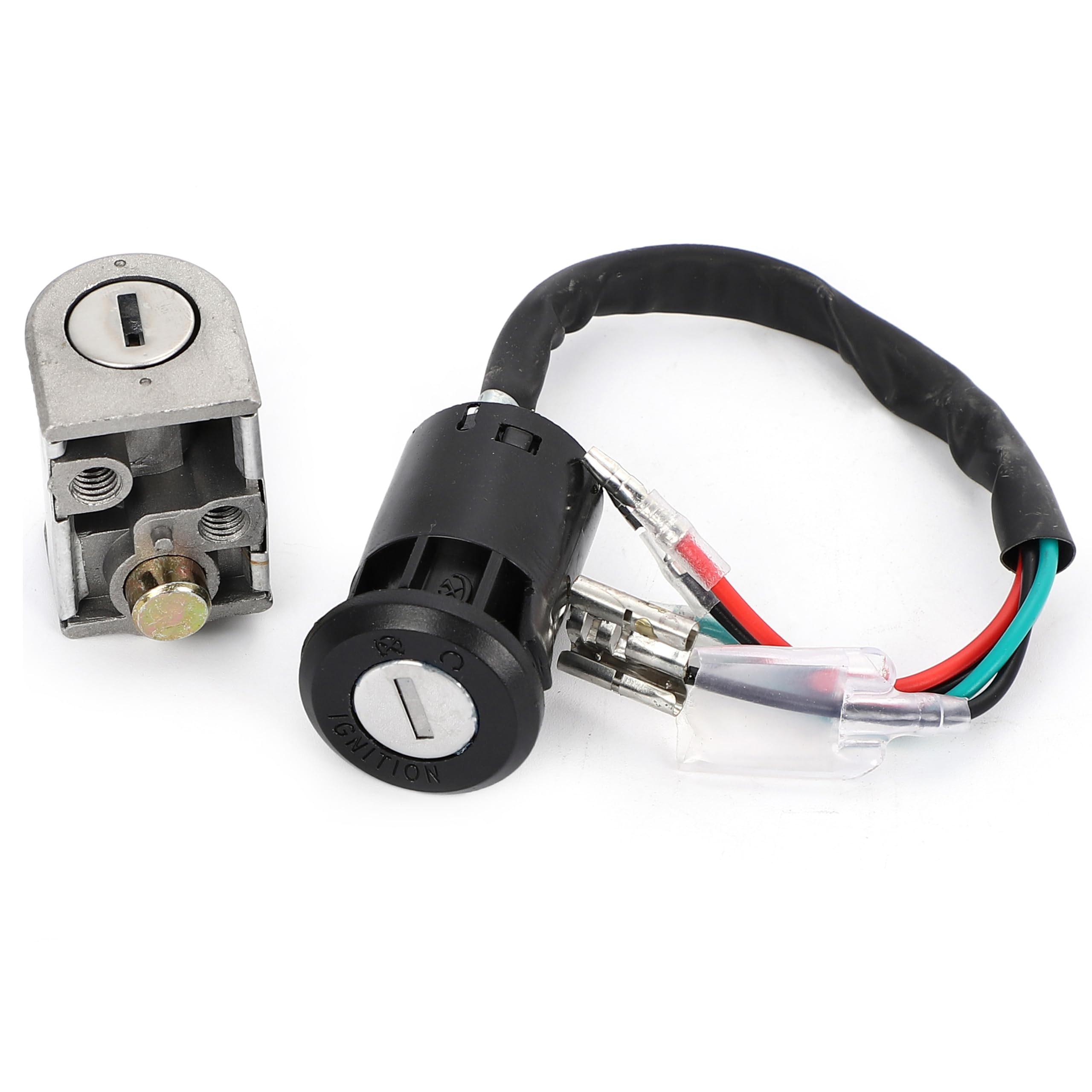 Amazon | ガソリン タンク キャップ キー シリンダー セット 【予備の