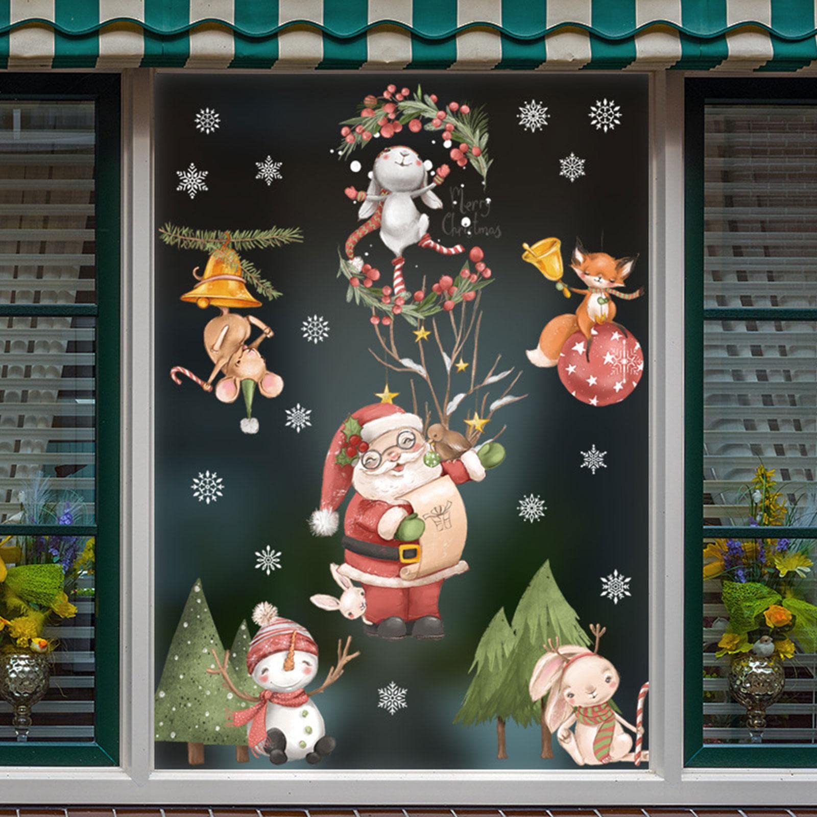 クリスマス 飾り 静電ステッカー剥がせる 汚れない 65pcs入 Amazon | クリスマス 飾り 静電ステッカー 剥がせる 汚れない