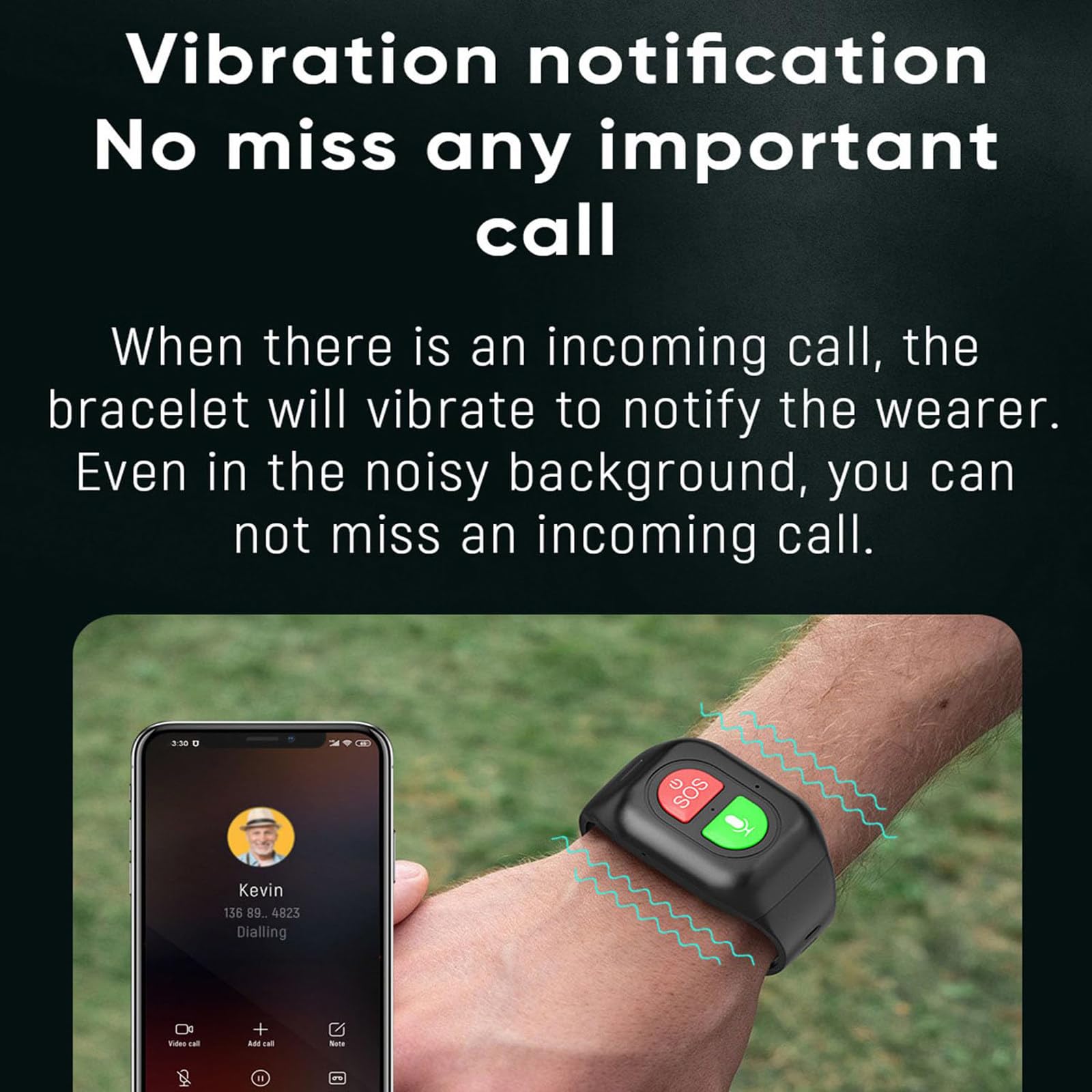 Orologio con rilevamento delle cadute con risposta SOS, smartwatch con funzione Dual Talk 4G, monitoraggio GPS, monitoraggio app in tempo reale, monitoraggio della salute per anziani e bambini