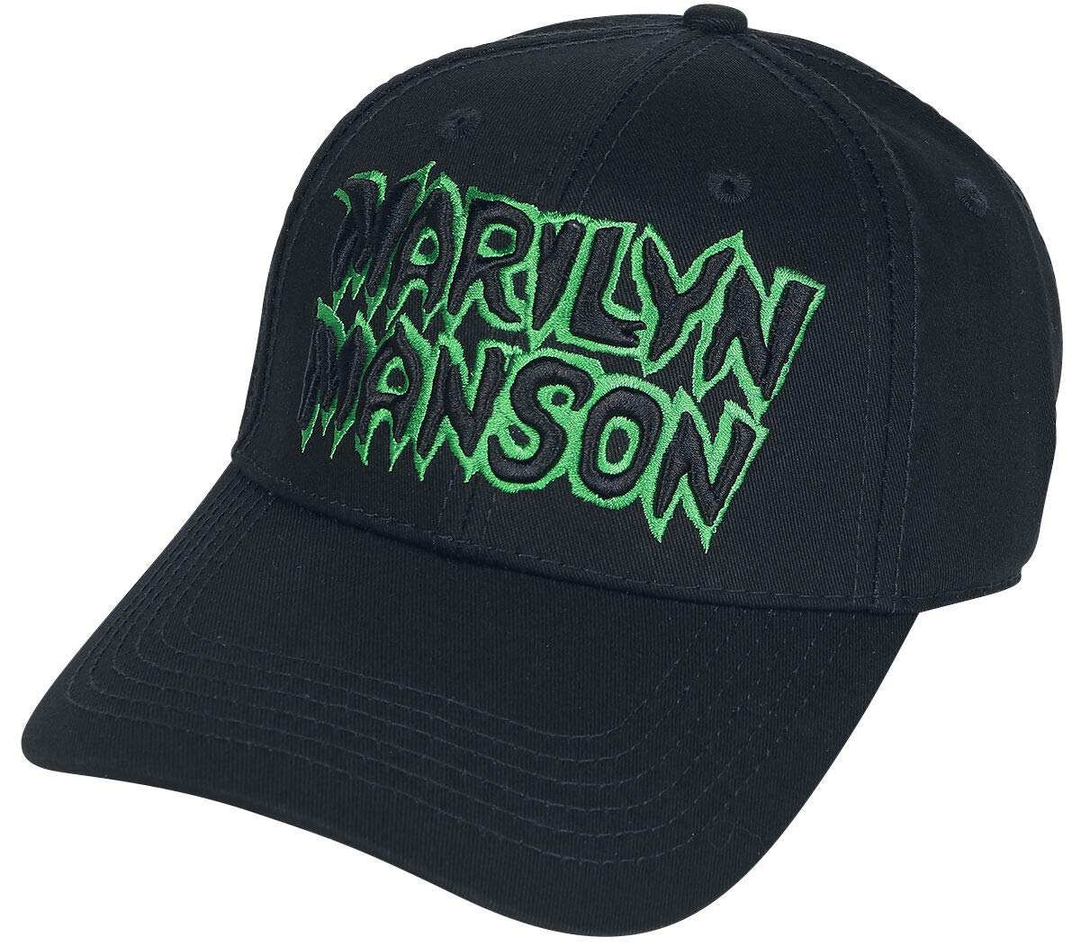 Marilyn Manson Black Logo - Baseball Cap Cap