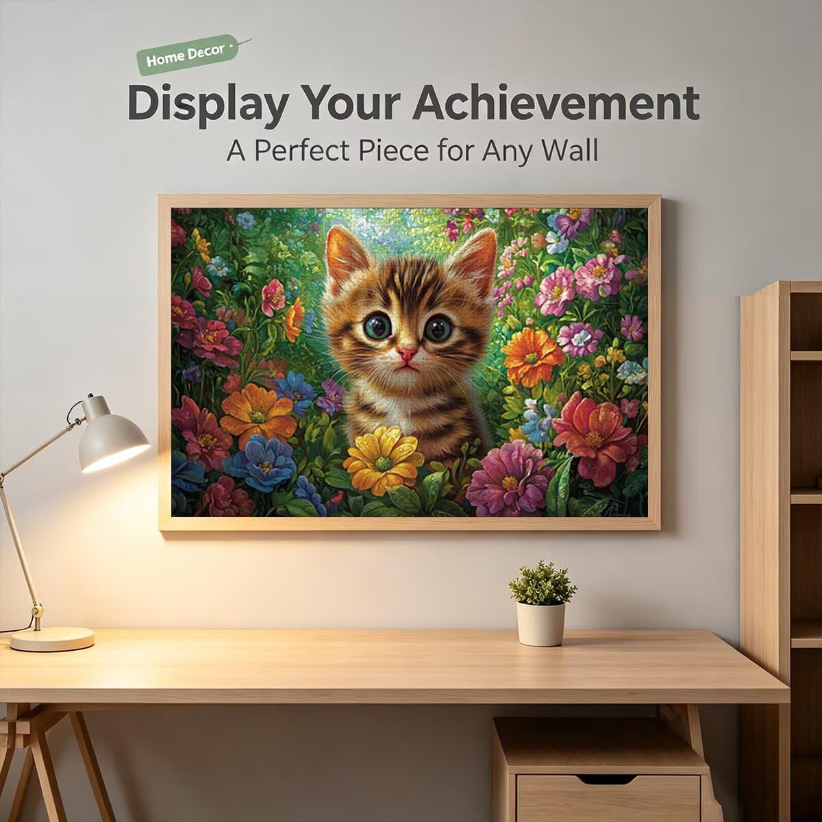 Puzzle 1000 Pezzi, Puzzle Gatto, Legno Pezzi, Regalo Donna Uomo -11621
