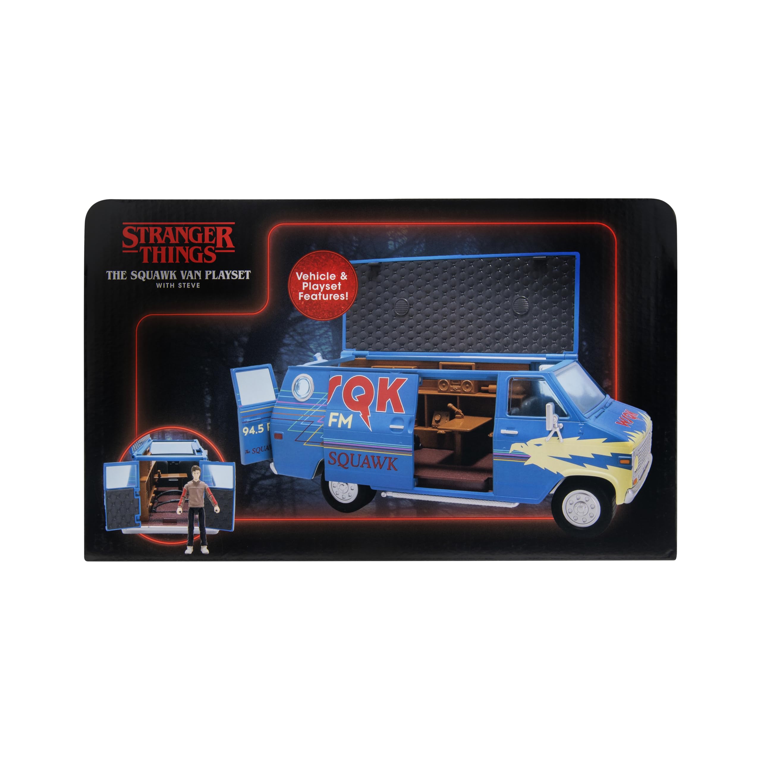 Amazon.com: Jazwares Stranger Things WSQK Van Playset - 8-Inch