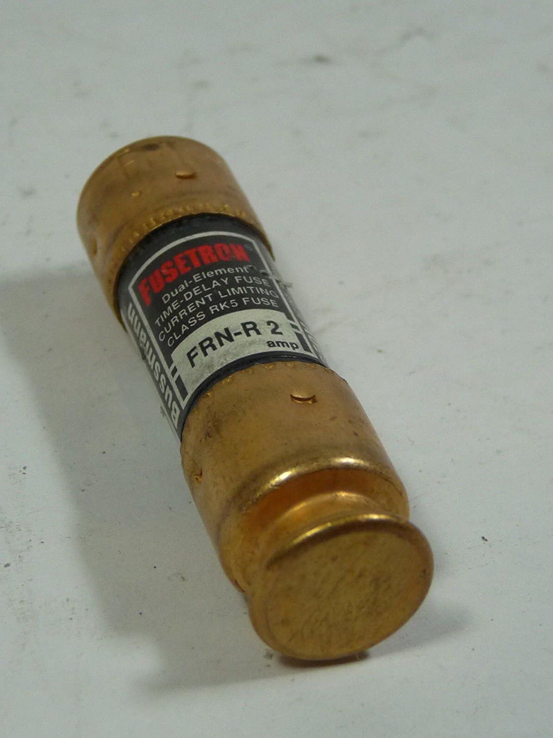 Bussman FRNR 2 Fuse, 2A, 250V, Time Delay Cartridge Fuses