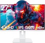 Gawfolk 34 inch Ultrawide Curved Gaming Monitor, 1500R PC Screen 165Hz UWQHD 3440x1440, with Height Adjustment, FreeSync