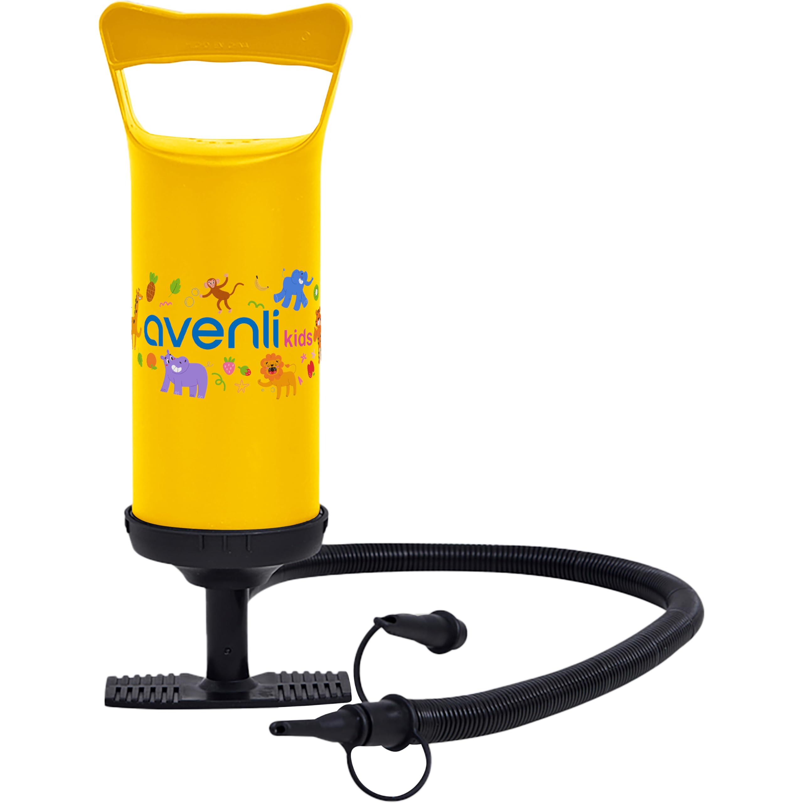 AVENLI Luftmatratze Luftbett Kinderbett mit Pumpe für 1 Kind 172x112x30cm aufblasbare Matratze Gästebett weiche Liegefläche mit beflockter Oberfläche Reise-Bett für Camping & Zuhause