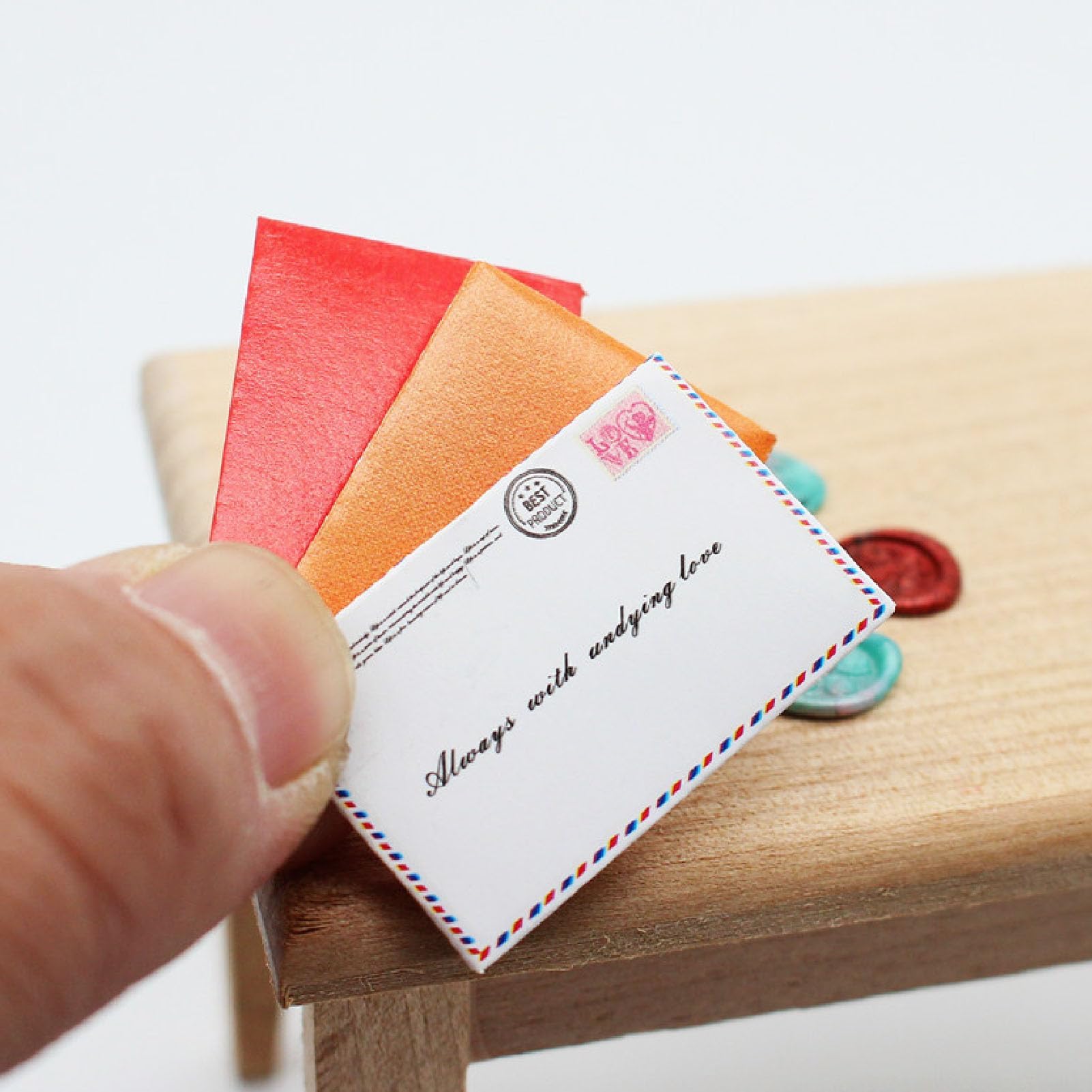 Set di sigilli per ceralacca per casa delle bambole, accessori per casa delle bambole, multiuso, innovativi, squisiti timbri per ceralacca in miniatura (motivo natalizio)