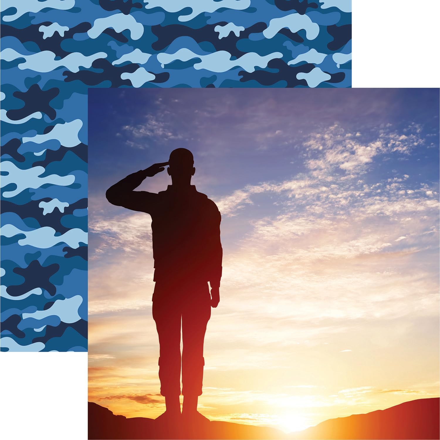 Reminisce Military Life Scrapbook Collection Kit