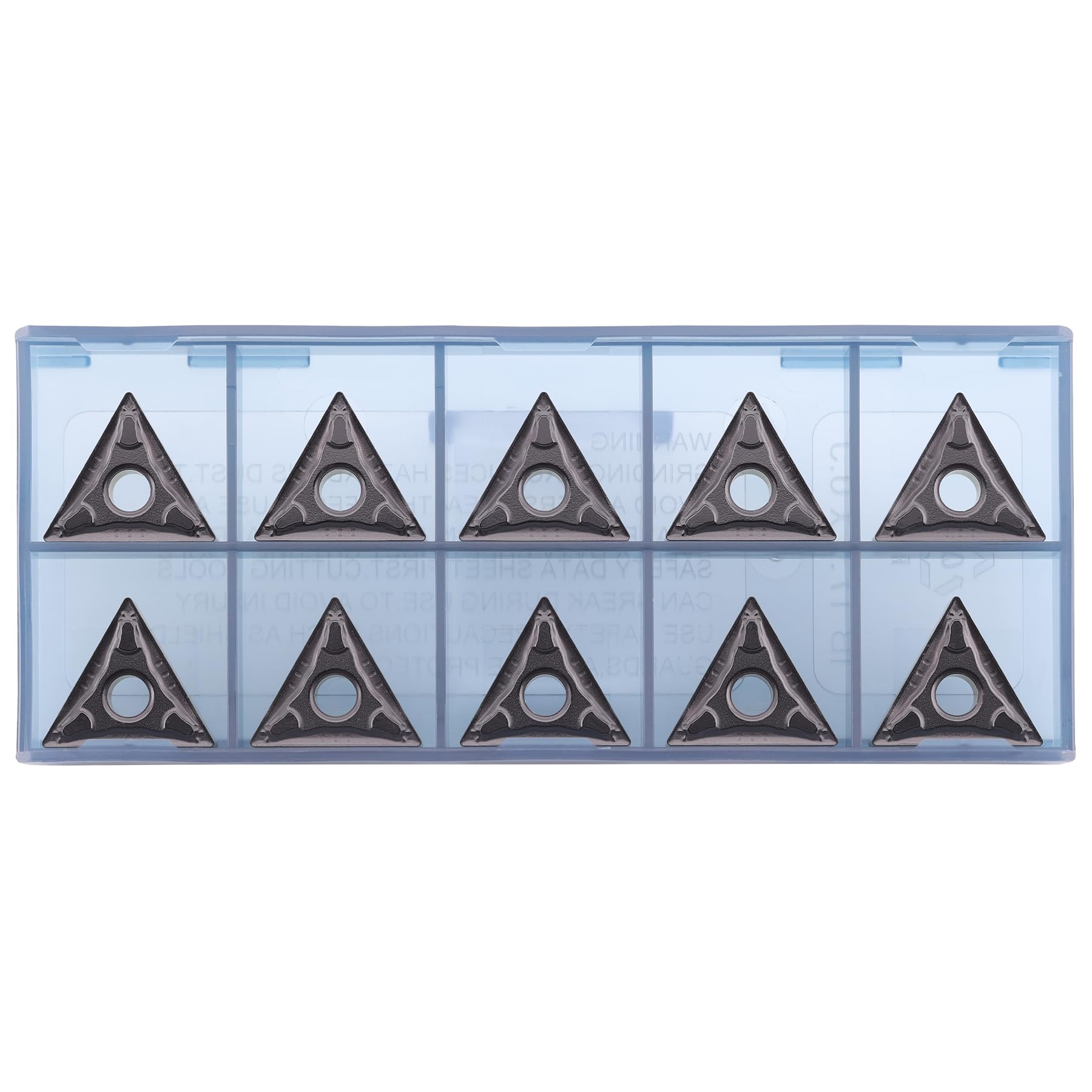 Insertos de Carburo de CNC TNMG160404 TNMG331 - mecanizado universal de acero, plaquitas de torneado -recubrimiento TiN, 10 piezas