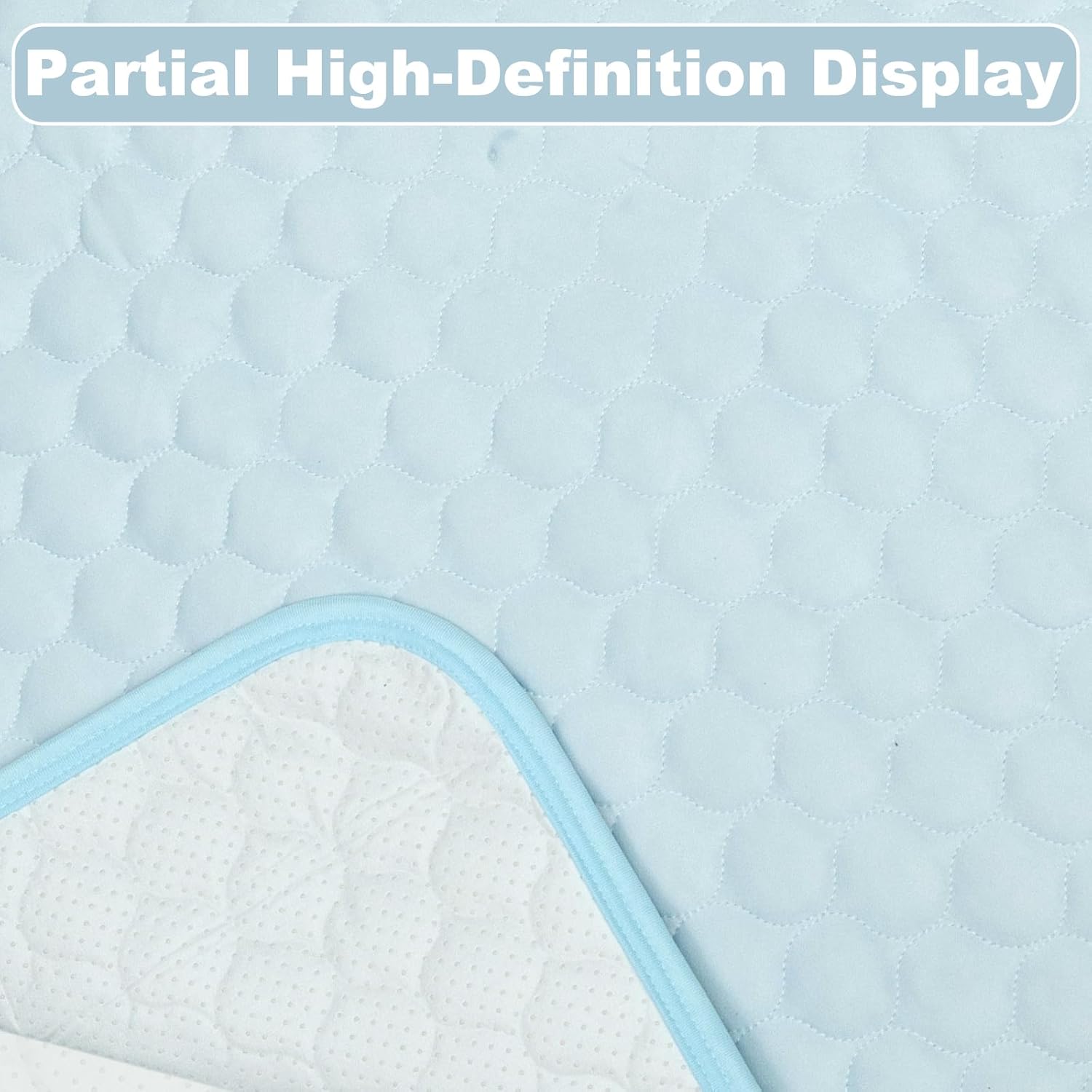 Dog Cooling Mat: Anti-Slip & Washable Cooling Pad for Large Dogs, Indoor & Outdoor Pet Cooling Blanket for Sofa, Kennel, Crate and Floor