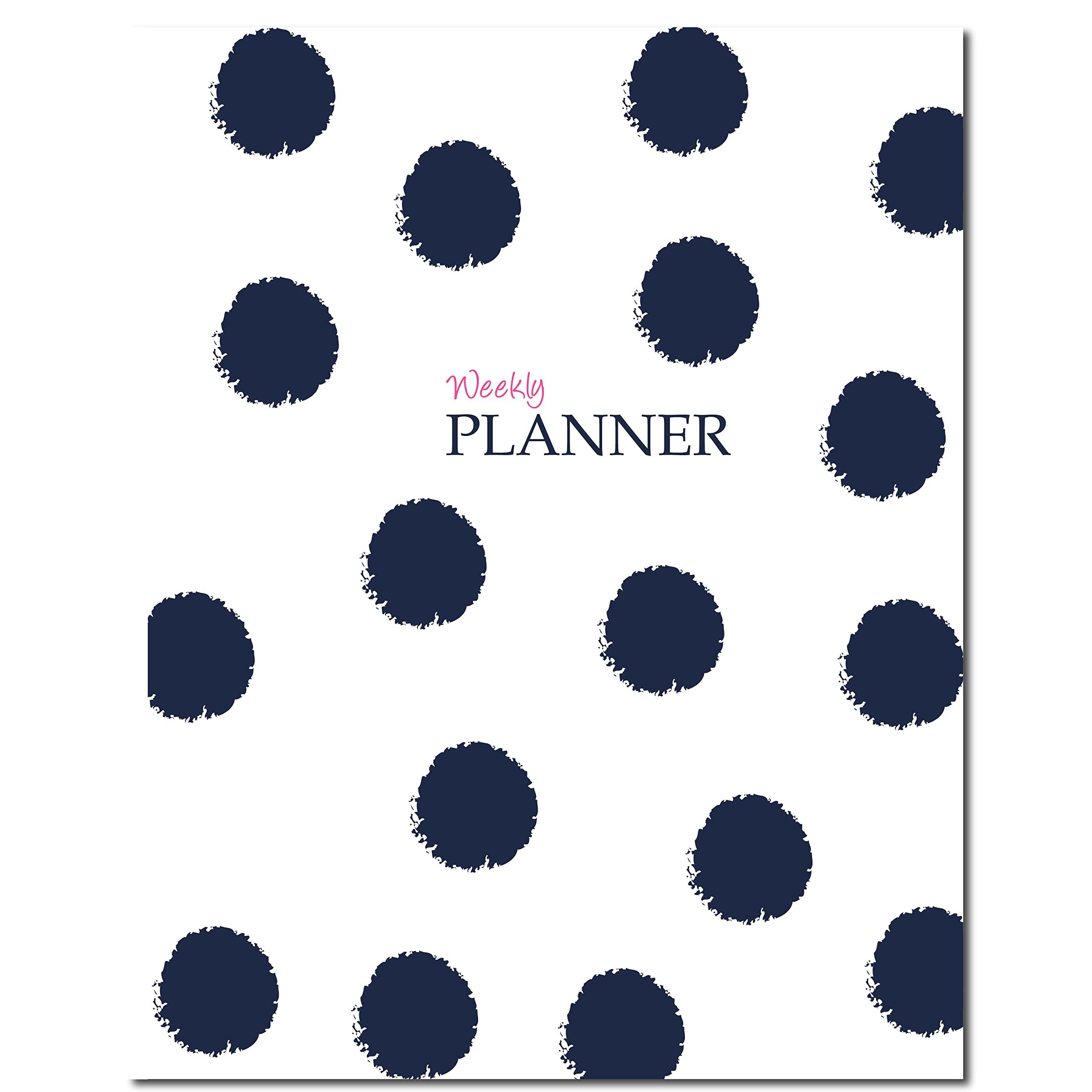 C'est qui Kinda Jour Planning hebdomadaire bleu marine