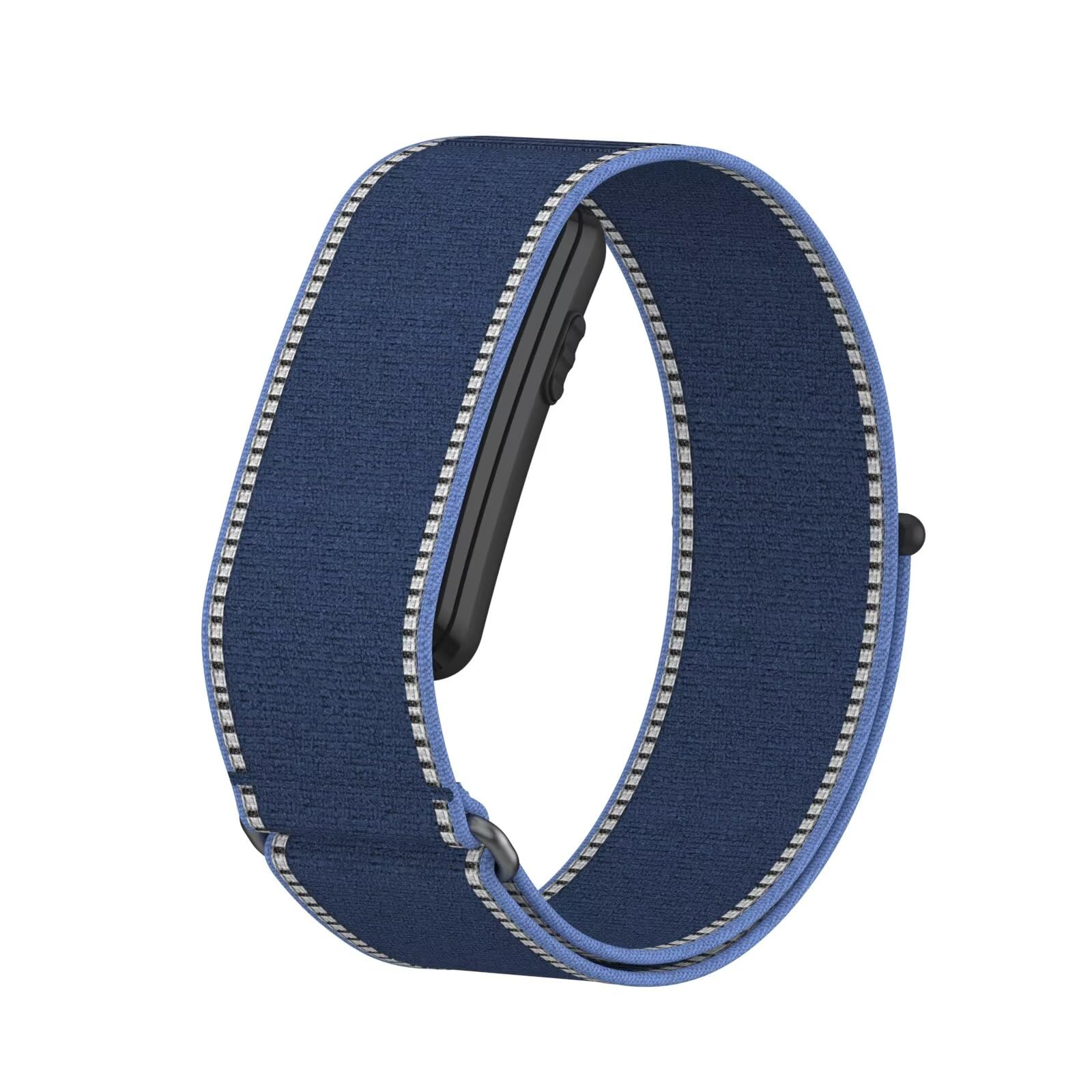 TingYR Arm Band Compatible with Garmin CIRQA Smart Band, Nylon Sport Strap, 42cm Extended Loop Armband for Workout and Fitness. Bright Blue
