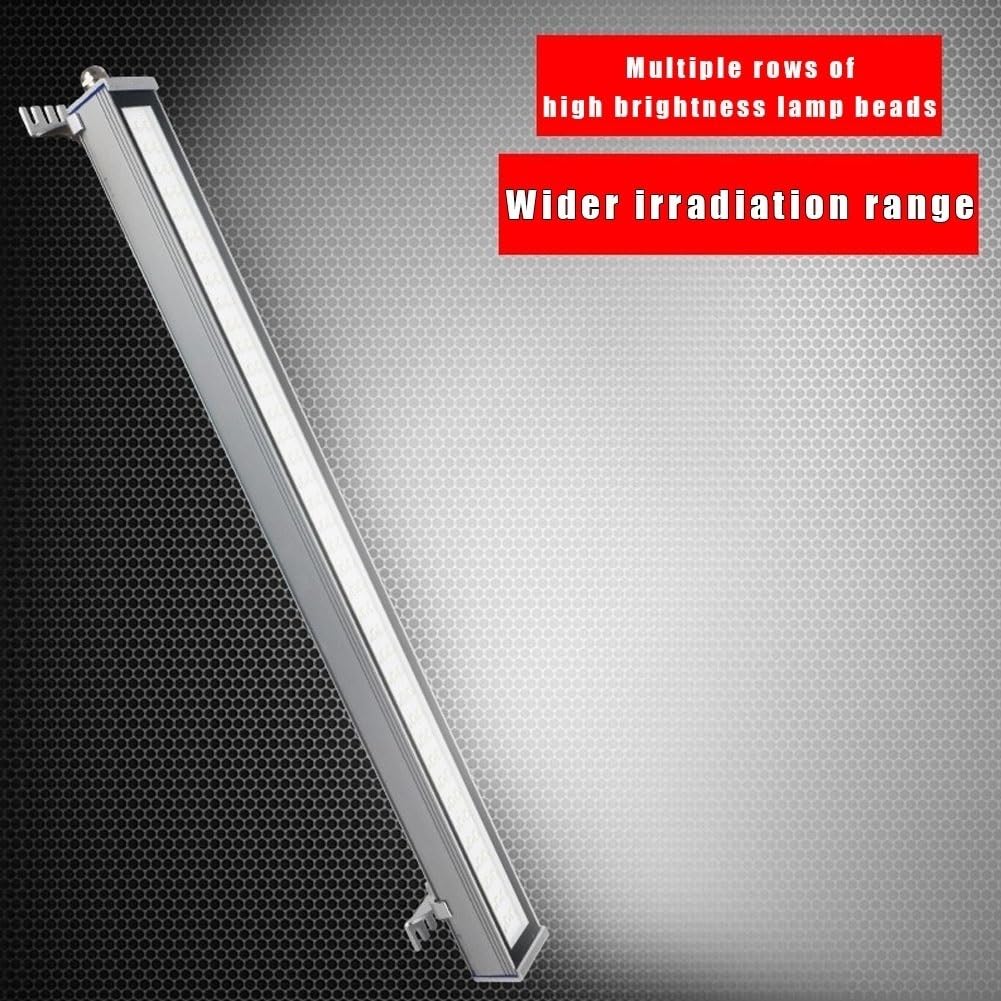 Oświetlenie tokarki CNC LED, wodoodporna i olejoodporna lampa robocza, oświetlenie warsztatu z regulowanym uchwytem, aluminiowa obudowa ze stopu, przeciwwybuchowa lampa LED do oświ