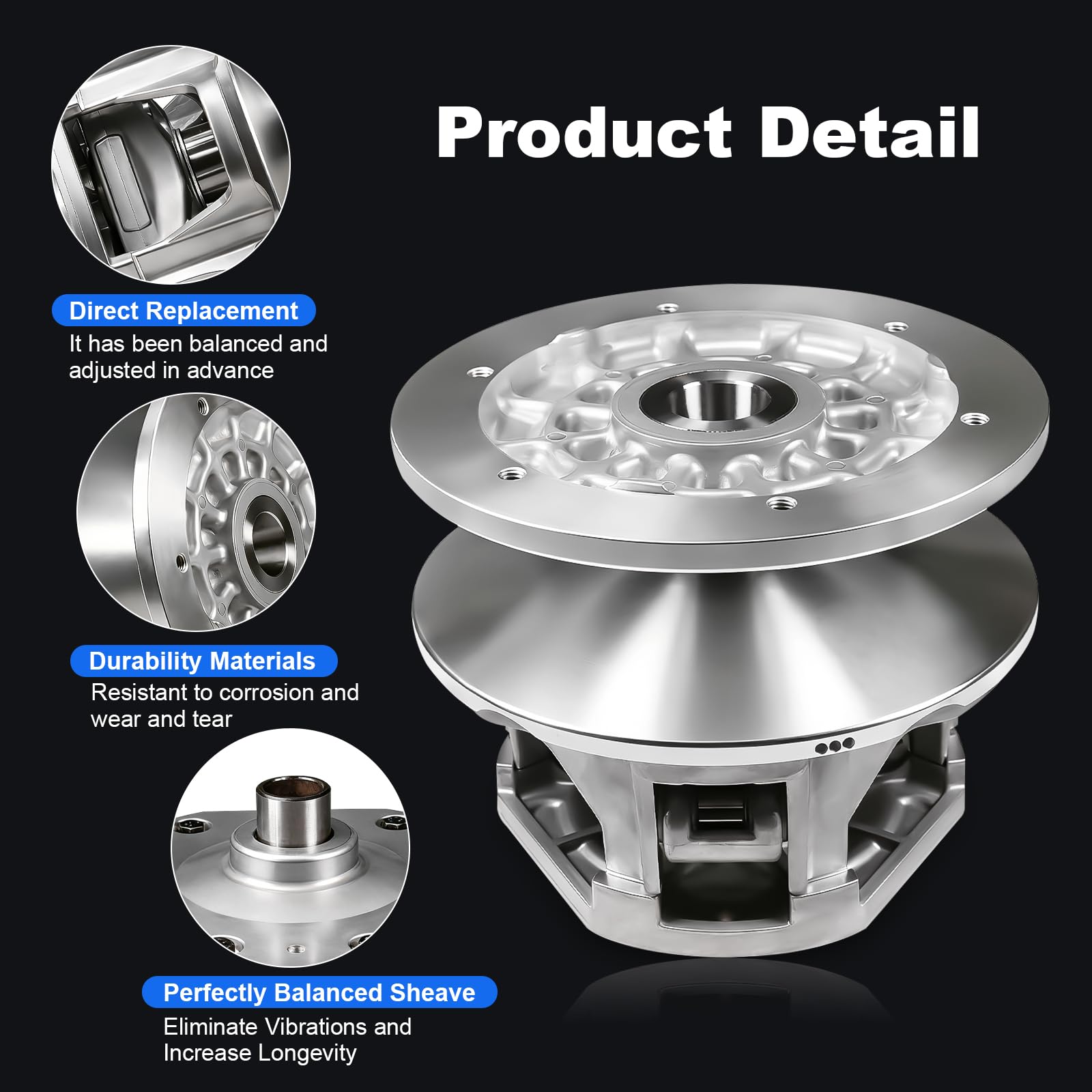 Amazon.com: JDMSPEED New Primary Drive Clutch 0746-435 0746-443