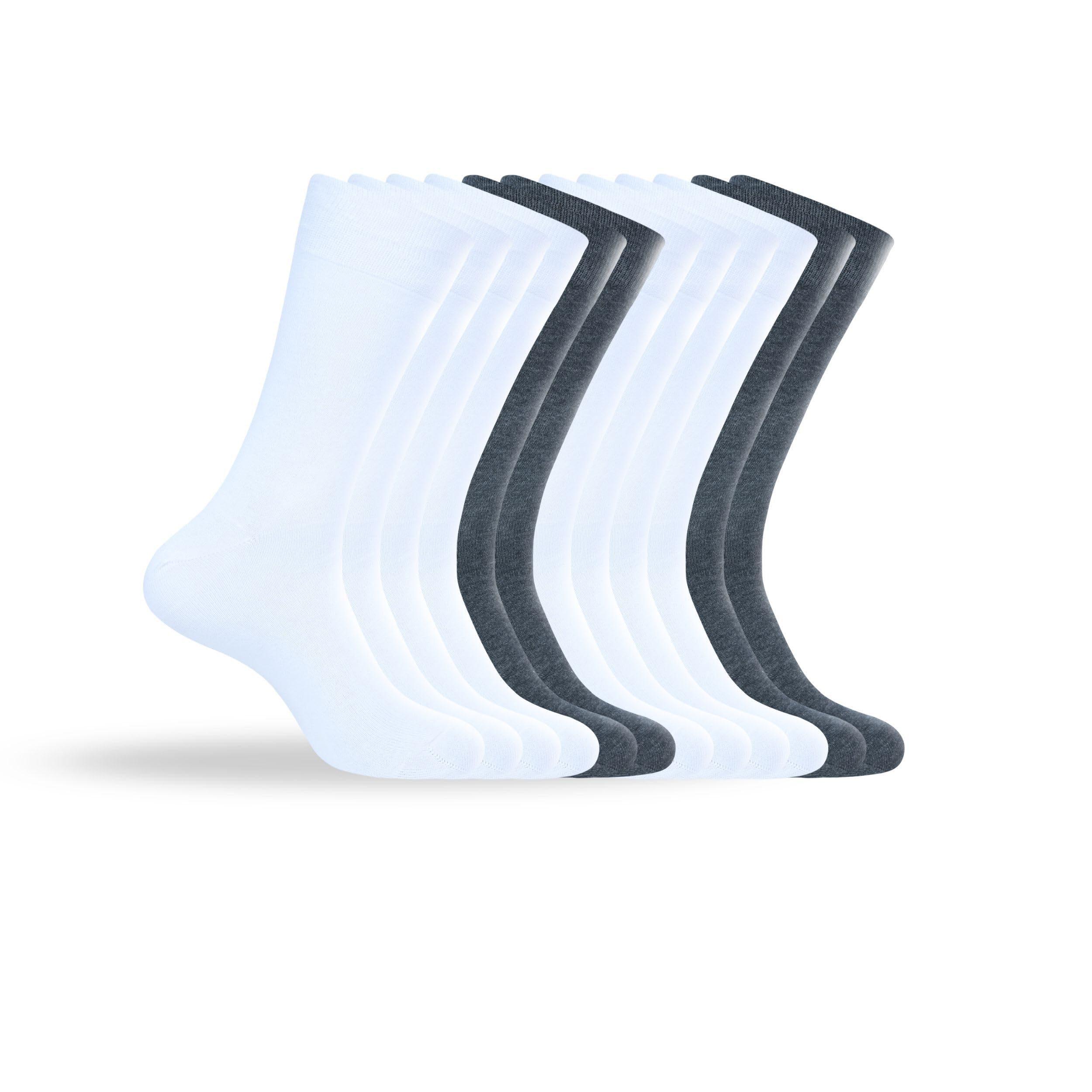 Women's Dress Socks Thick Cushioned Cotton, Moisture-Wicking socks