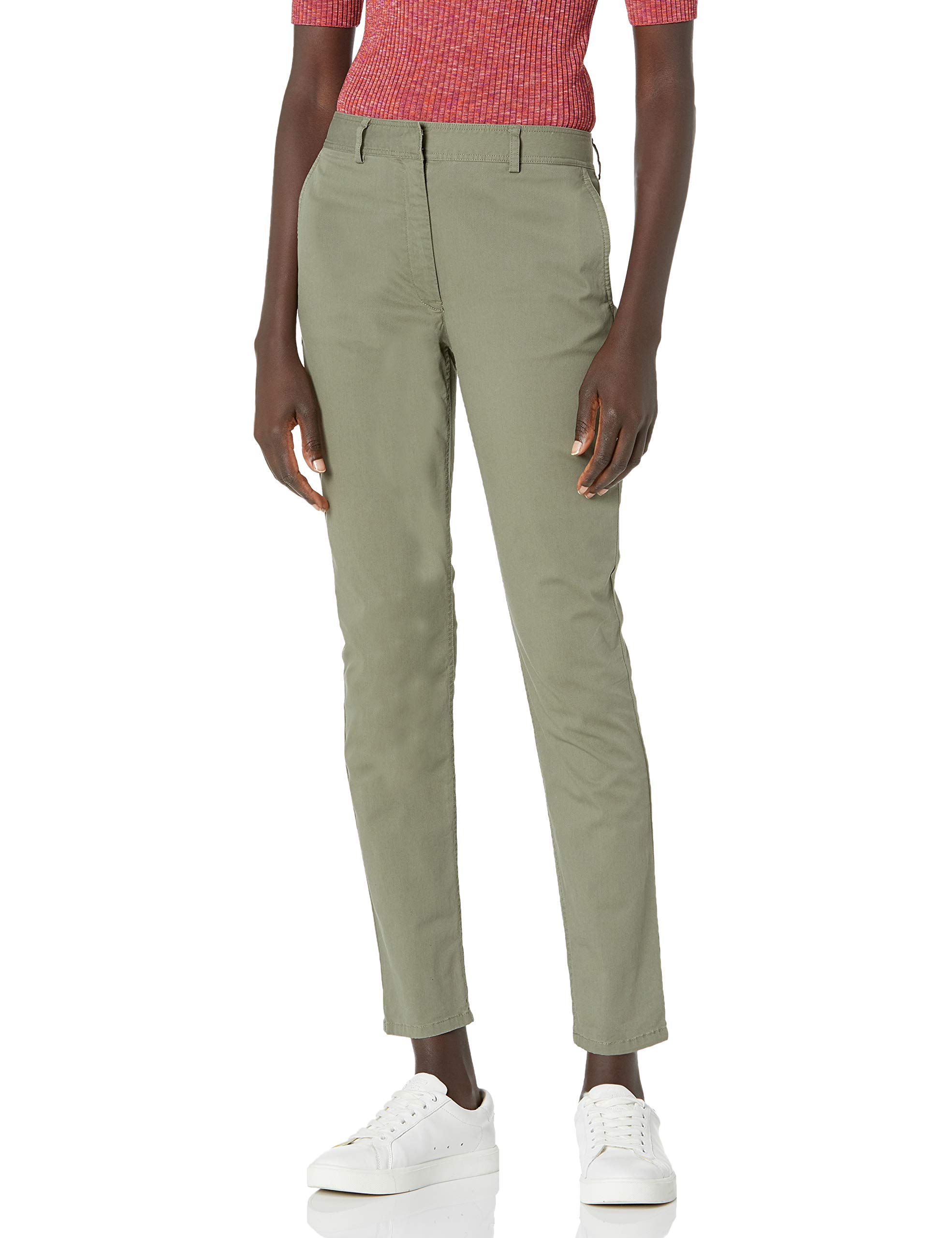 Theory Womens Mid Rise Boyfriend Pant
