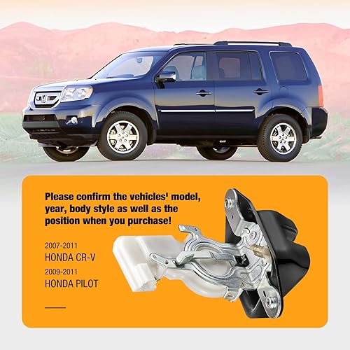 Miniatura 33 de SYERAL Actuador eléctrico para cerradura de puerta 72115-S5A-003 72115-S84-A01 Pestillo de puerta delantera derecha del lado del pasajero compatible