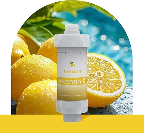 Miniatura 17 de Filtro de cabezal de ducha para agua dura, accesorios de baño, filtro de agua, cartucho de repuesto de vitamina C, elimina cloro, fluoruro, metales