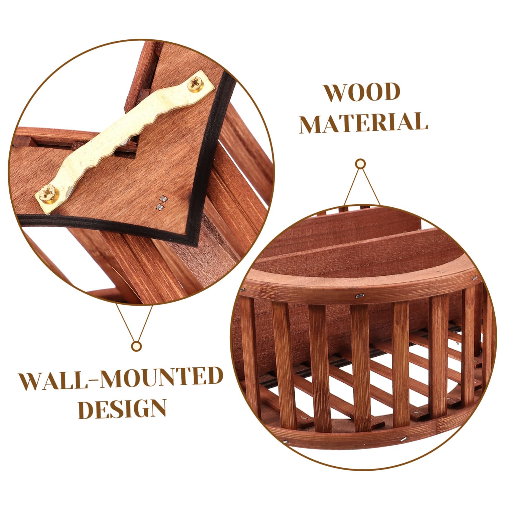 Herzförmiges Holz-wandregal Ausstellungsregal Zum Aufhängen Wandhalterung Zur Präsentation Kleiner Ornamente Platzsparend Für Schlafzimmer Und Wohnzimmer