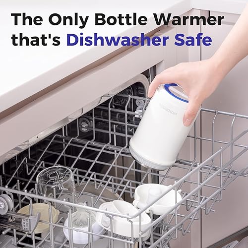 Miniatura 3 de Calentador de botellas portátil para viajes, calentamiento instantáneo, apto para lavavajillas, control preciso de temperatura de 1 F, carga rápida