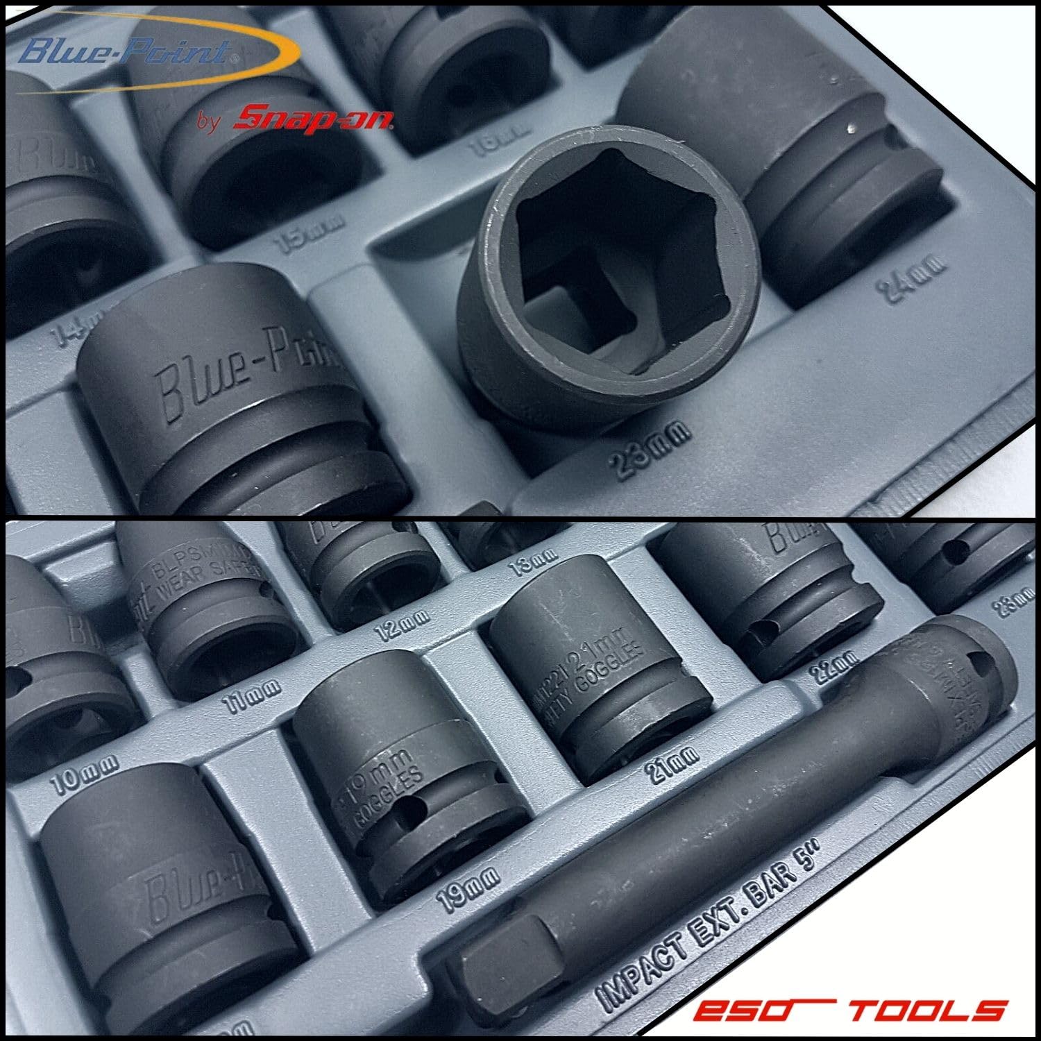 Amazon | Blue-Point by Snap-on インパクトソケットセット 1/2