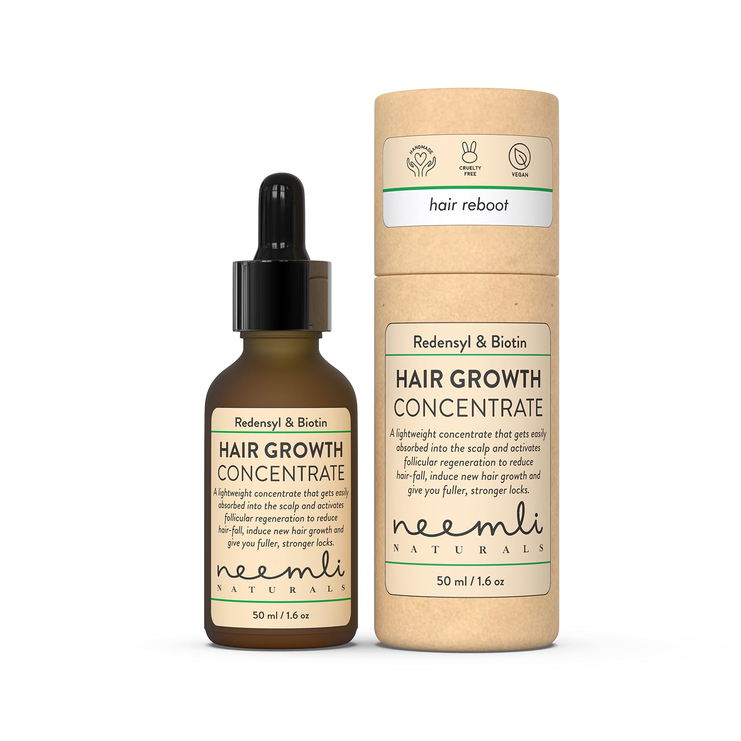 Neemli Naturals Redensyl & Biotin Hair Growth Concentrate - 50ml (Pack of 1)