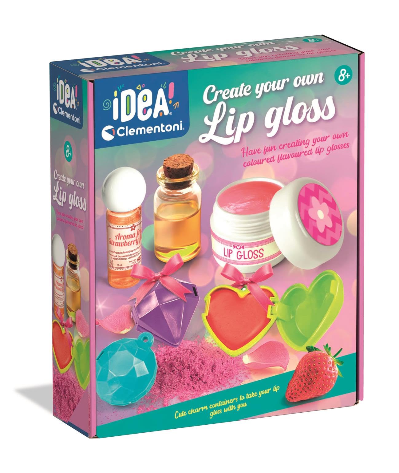 Clementoni IDEA Create Your Own Lip Balm, Lip Balm Maker for Girls 8+ Years, 75118