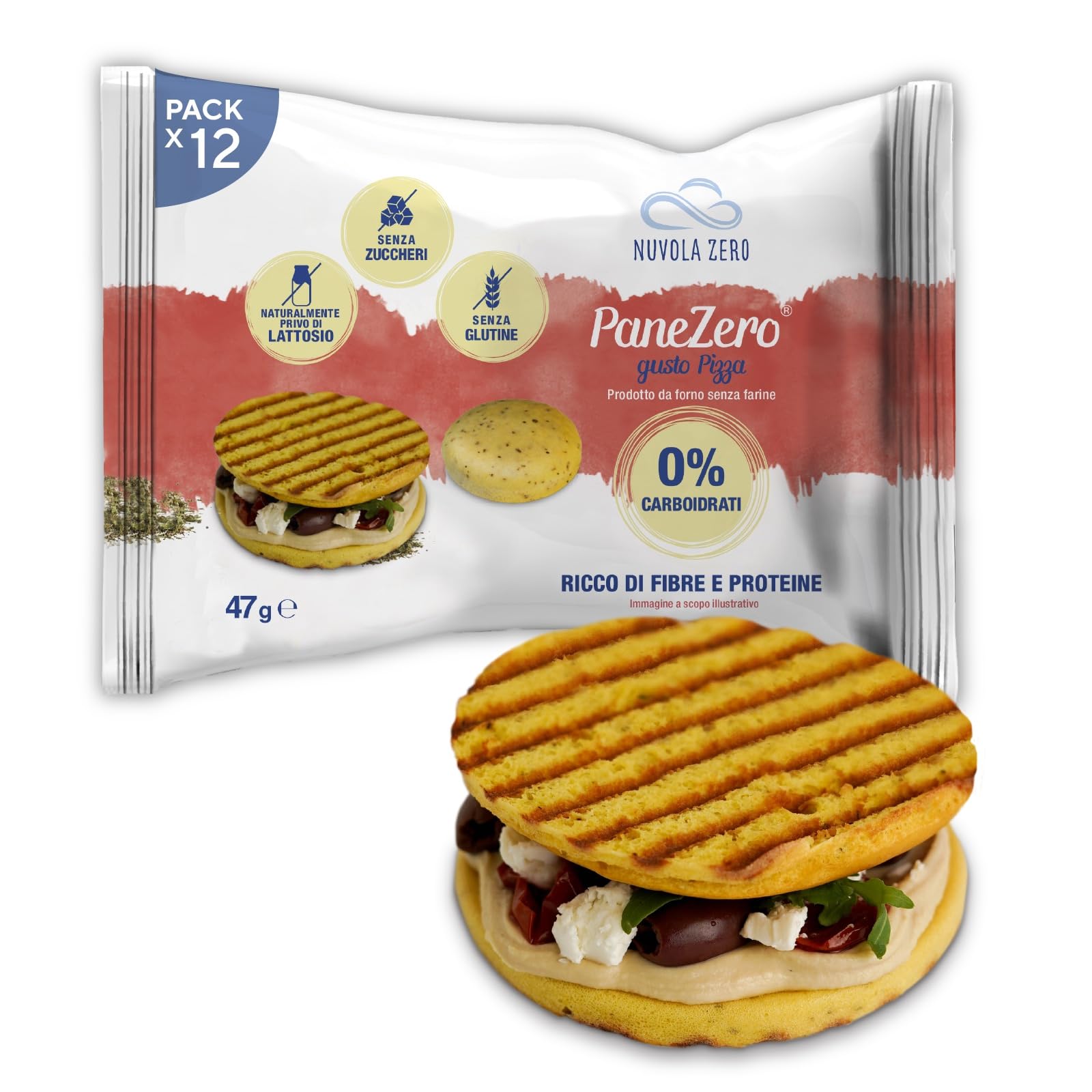 Biscuit de pizza protéique