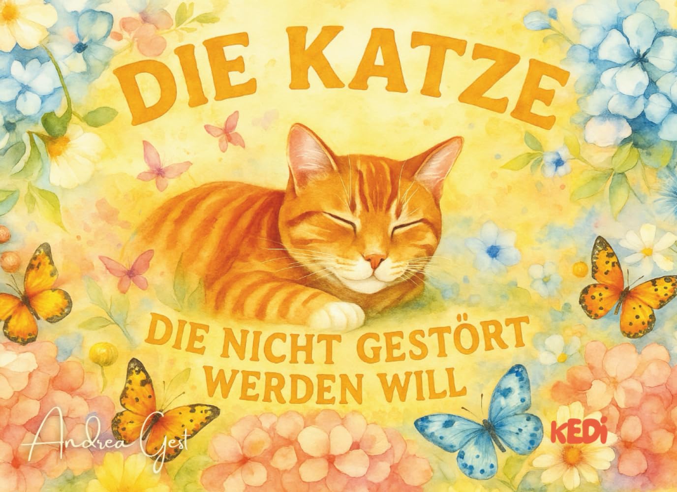 Die Katze die nicht gestört werden will