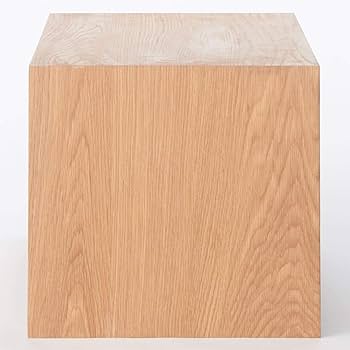 Amazon｜無印良品 木製収納ケース・引出式・4段・ワイド・オーク