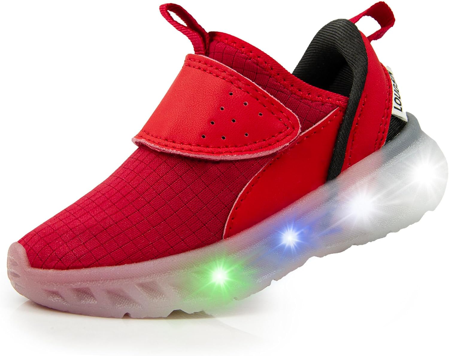 LOUGSIN Toddler Boys Girls Light Up Shoes Led Flashing Running Sneakers Zyteo for Toddler Little Kid