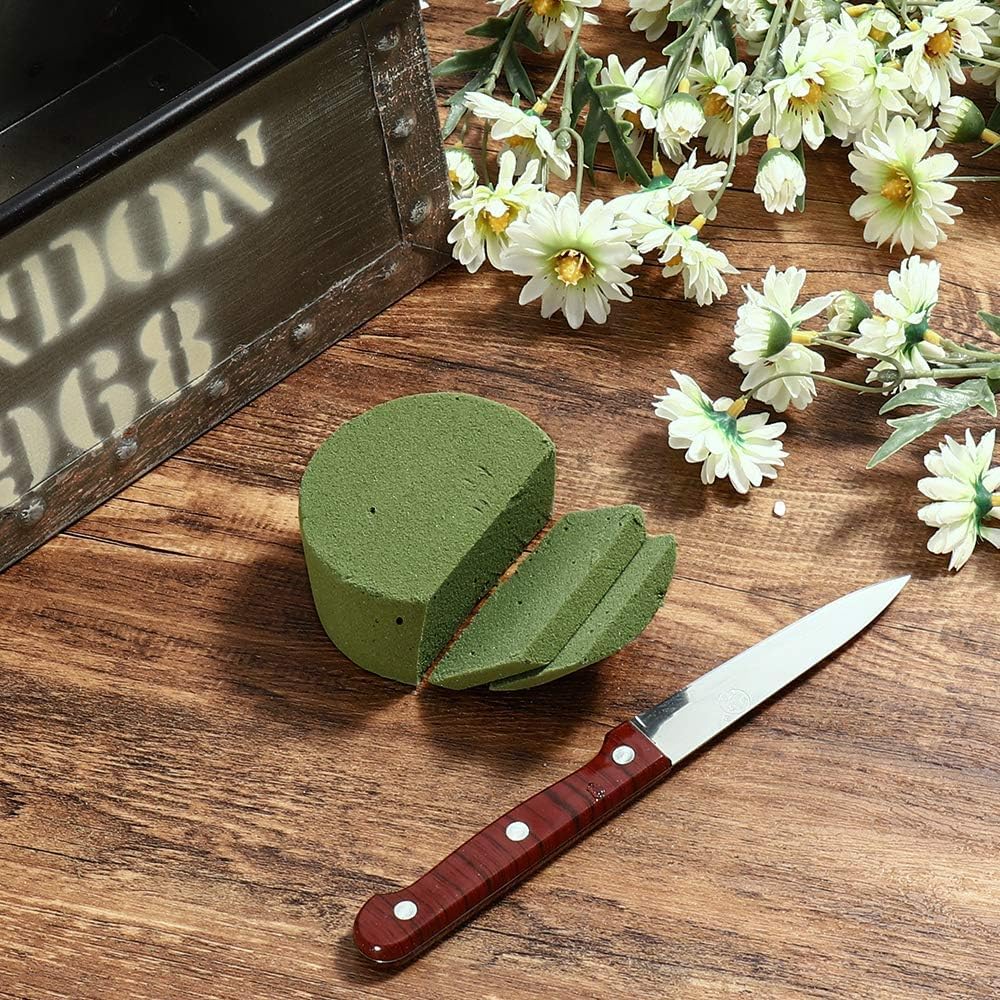 Taope Floral Foam 15 Pcs, Green Sponge Block for Artificial & Fresh Flowers - Image 4