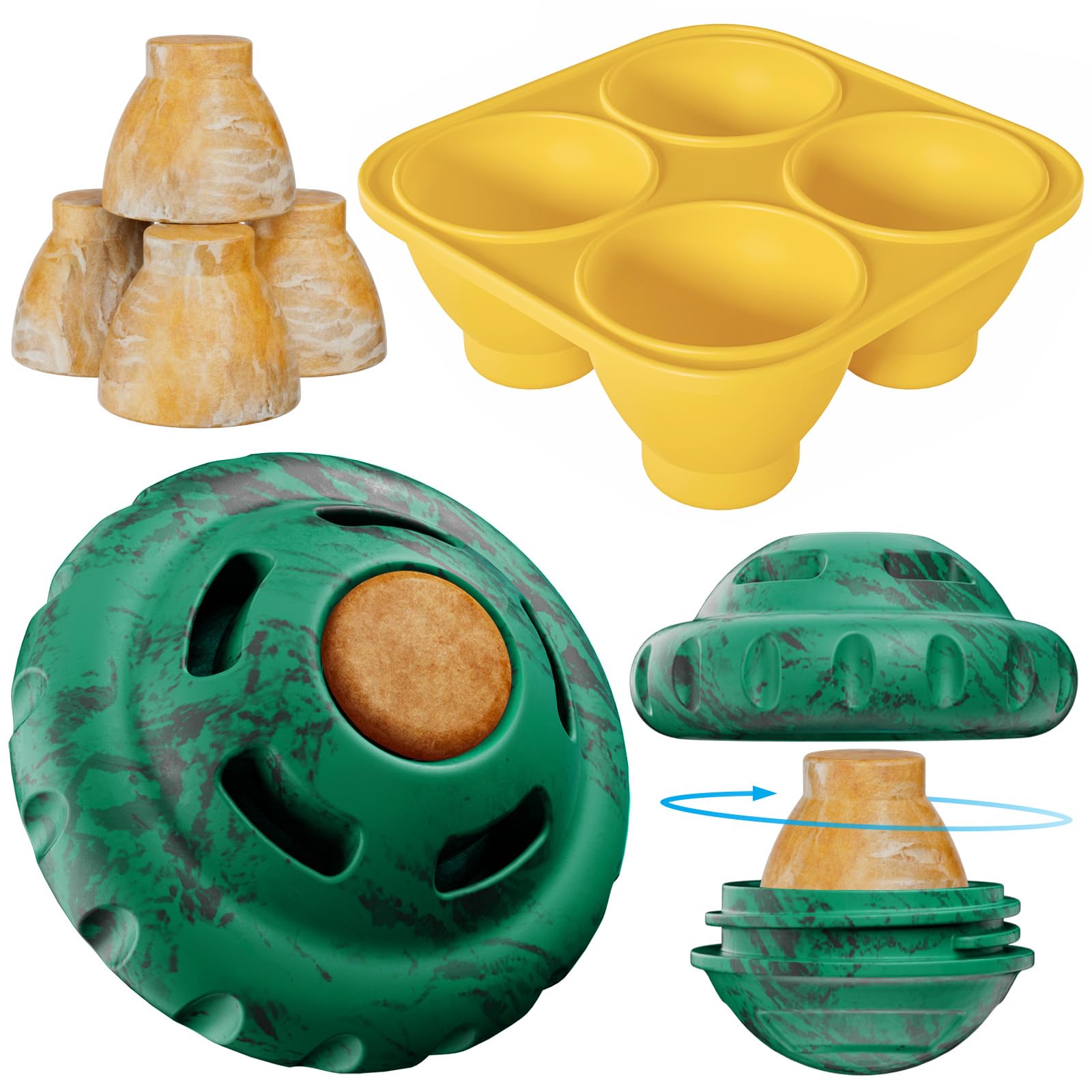luckdoor Dog Frozen Treat Enrichment Toy