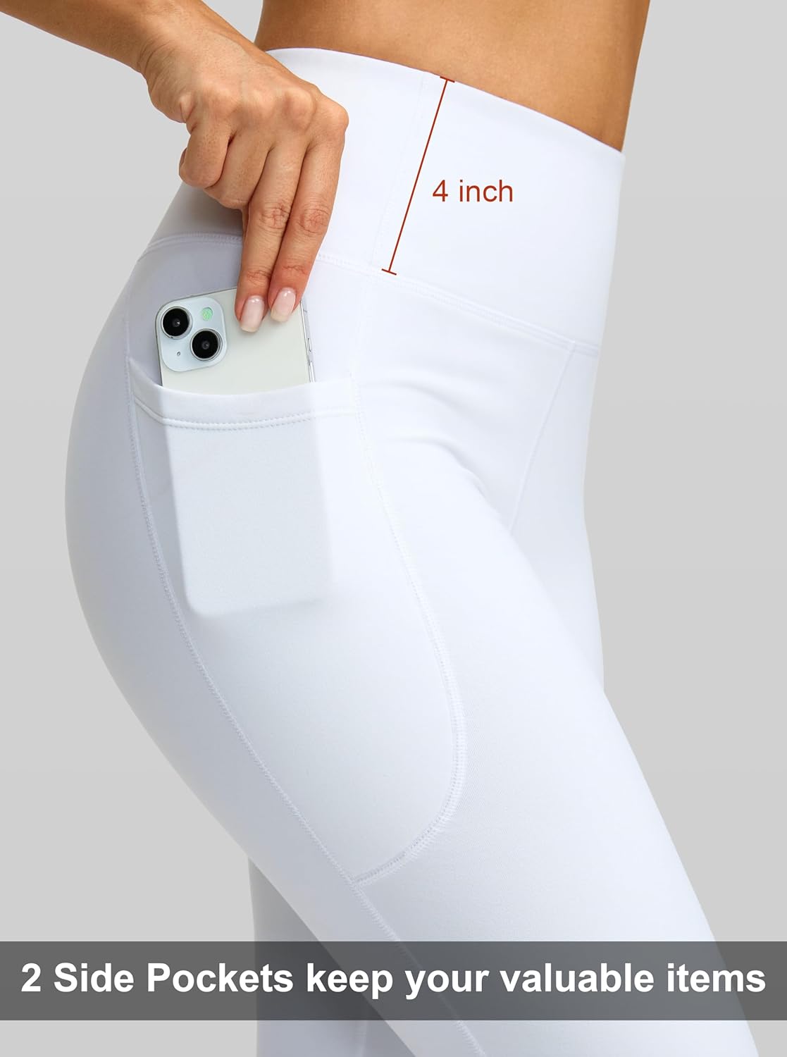 G Gradual Women's Fleece Lined Pants High Waist Winter Thermal Warm Flare Leggings Hiking Yoga Pants Women with Pockets - Image 6