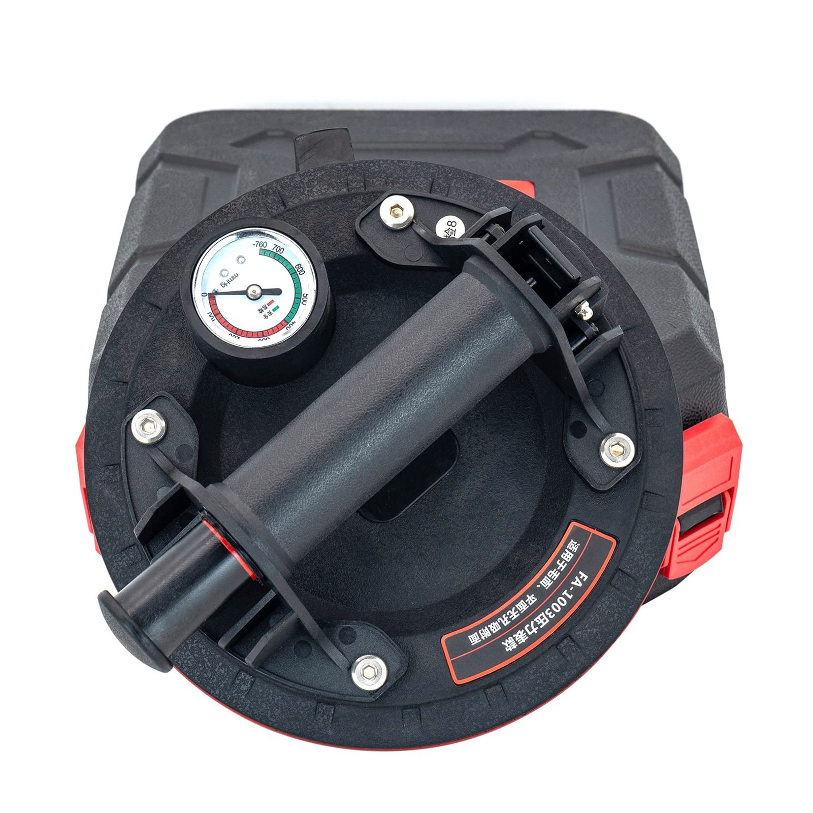 Colocador de costuras de piedra Ventosas de vacío for unir y nivelar costuras Elevador de ventosa de vidrio de 8 pulgadas Succionador de vacío de servicio pesado Succionador de vidrio industrial con m