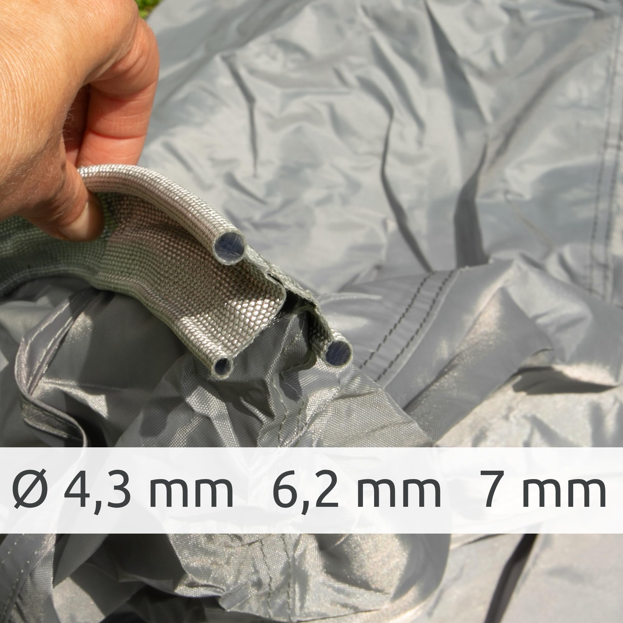 your GEAR Tarent 180 Air Markise - Aufblasbares Wohnmobil Vordach mit UPF 50+ - Sonnenschutz und Regenschutz, Leichte Überdachung - Vorzelt Wohnwagen Tür